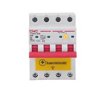 Interrupteur Disjoncteur Miniature Disjoncteur De Courant Résiduel 4P Avec Protection Contre Le Et La Des Fuites 230v30MA 6-80A(63A)