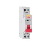 Interrupteur Disjoncteur Miniature Disjoncteur Différentiel 18 Mm 230 V 50/60 Hz 1P+N 6 KA Avec Protection Contre Les Surintensités Et Fuites(32A)