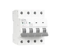 Interrupteur Disjoncteur Miniature Disjoncteur Électrique CA GYM9H-125 80 A 100 125 1P 2P 3P 4P 230 V 400 10 KA MCB(4P,C80A)