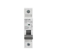 Interrupteur Disjoncteur Miniature Disjoncteur Miniature DC MCB 80A 100A 125A 6KA 1P 250VDC For Rail DIN GYM9-125(125A)
