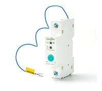 Interrupteur Disjoncteur Miniature Disjoncteur WIFI 1P 63A Rail DIN Smart Switch Télécommande For Home(50A)