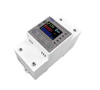 Interrupteur Disjoncteur Miniature Interrupteur Intelligent Wi-Fi 1P+N 63A Compteur D'énergie Mesure Minuterie Avec Protection Contre Les Fuites(WIFI 63A)