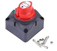 Interrupteur d'isolateur de batterie - 12V Commutateur d'Isolateur de Batterie Coupe Batterie Interrupteur de Batterie de Voiture pour Bateau Camion Voiture Tracteur Bus Yacht
