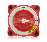 Interrupteur d'isolateur de batterie étanche 350A, 4 goujons, bouton rotatif marche/arrêt, interrupteur de coupure de courant pour bateau marin, camping-car, camion, voiture