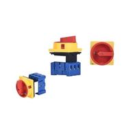 Interrupteur d'isolateur électrique rotatif à cadenas étanche, AC440V IP65 20A 32A 40A 63A 100A 125A UKP, interrupteur industriel extérieur(Concealed,4 Pole,40A)