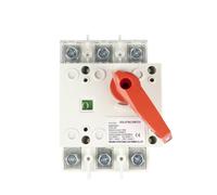 Interrupteur d'isolation de charge 100A, interrupteur à couteau 3P, disjoncteur triphasé, interrupteur de fonctionnement de transfert en armoire