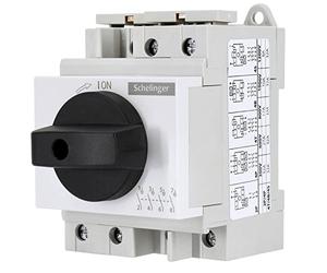 Interrupteur d'isolation rotatif 4P 32 A 1200 V CC - Protection efficace pour l'installation électrique dans votre maison - Interrupteur d'alimentation de secours pour la protection et la sécurité