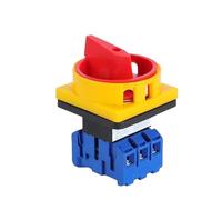 Interrupteur d'isolement 11-25 A 3P 690 V, cadenas, sélecteur de déconnexion avec panneau marche/arrêt, commande d'alimentation, remplacement LW30