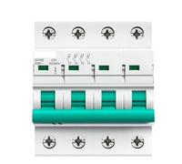 Interrupteur d'isolement 4 pôles for rail DIN GYH8, interrupteur principal 400 V, disjoncteur 63 A, 100 A, 125 A(100A)