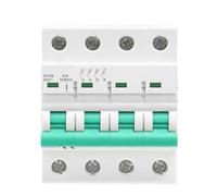 Interrupteur d'isolement 4 pôles GYH8 for rail DIN, interrupteur principal 400 V, disjoncteur 63 A, 100 A, 125 A, 1 pièce(63A)