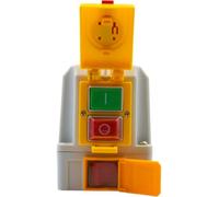 Interrupteur DKLD DZ08-4 CEE 400 V IP54 avec arrêt d'urgence