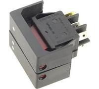 Interrupteur double 6 cosses a voyants - radiateur