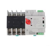 Interrupteur Double Alimentation 125A Commutation 30ms(4P 125A 400V) | Commutation 30ms, 220V AC, 125A nominal, protection interne, priorité pour source principale automatique