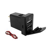 Interrupteur double bouton poussoir orange, Convient pour Toyota Prado Landcruiser Convient pour RAV4 Hilux GUN HiAce Runner Tundra Suzuki Jimny(SPOT WORK)