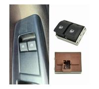 Interrupteur double de vitre électrique de voiture, 6Q0 959 858 6Q0959858, pour Seat pour Ibiza pour Cordoba, pour Polo 9N 2001-2010 Interrupteur FenêTre(Brown bottom)