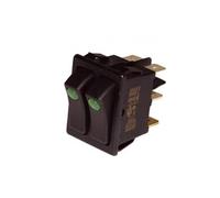 Frisquet - Interrupteur Double Inverseur - Bouton Poussoir - ON-OFF - 2 voies - Montage mural - IP20 - F3AA40156