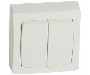 Interrupteur double va-et-vient ASL pour appareillage saillie 250 V LEGRAND 086020