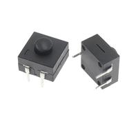 Interrupteur double vertical for lampe de poche LED 3 broches 12 x 12 213BS, 2 pièces