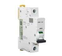 Interrupteur électrique Acti9 courbe C IC65N 1P 1A 2A 3A 4A 6A 10A 16A 20A 25A 32A 40A 50A 63A Mini disjoncteur à vide MCB(IC65N C3A A9F18103)