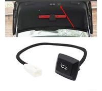 Interrupteur électrique de hayon de voiture avec bouton lumineux rouge pour serrure de porte arrière 12 V et fonctions de déverrouillage du coffre