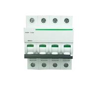 Interrupteur électrique IC65N 4P C63A A9F18463 Disjoncteur miniature à vide MCB Acti 9 Type C