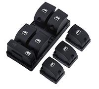 Interrupteur Électrique Per A4 S4 B6 2003-B7 Pulsante Interruttore Specchietto Finestra Master Elettrico Per SEAT Per Exeo 8E0959851 8E0959855(1 jeu)