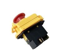 Interrupteur électromagnétique 4/5 broches 110 V 220 V ON-OFF Bouton-poussoir de réinitialisation momentanée YCZ3-C Remplace KJD17 1 pièce(YCZ3-C,5 PINS_220V)