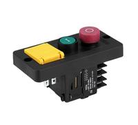 Interrupteur électromagnétique à bouton-poussoir et arrêt d'urgence YCZ6, marche/arrêt, 400 V, 50/60 Hz, monophasé/triphasé, 1 pièce