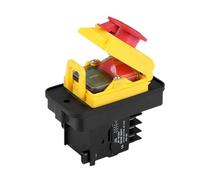 Interrupteur électromagnétique de démarrage YCZ5-A, 10 broches, marche/arrêt, 15 A, 400 V, bouton de réinitialisation, 1 pièce