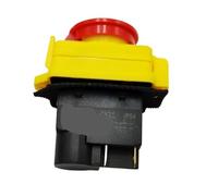 Interrupteur électromagnétique momentané à 2 boutons et 5 broches CK21, 250 V CA, 16 A (12 A), machine de découpe 5E4(With Cover 4-Pin)