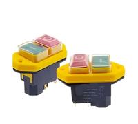 Interrupteur électromagnétique YCZ3-A 4 broches 110/220 V, bouton de redémarrage(220V)