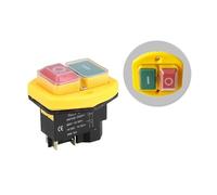 Interrupteur électromagnétique YCZ3-B 4/5 broches 110/220V, bouton-poussoir marche/arrêt, redémarrage et Protection contre les sous-tensions(110V,5 Pins)