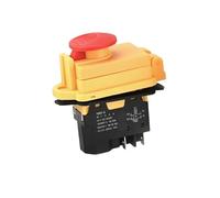 Interrupteur électromagnétique YH02-A YH01-A, 110V, 8a, 220V, 15a, 4 broches, 5 broches, bouton poussoir de démarrage for équipement de machines-outils(4PIN Socket,220V)