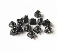 interrupteur électronique 10 pcs/Lot 4.5 * 4.5 * 5 bouton poussoir interrupteur broche/côté 3 pieds Micro commutateurs vente d'usine 4.5x4.5x5