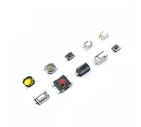 interrupteur électronique 10 Type Tactile Bouton-Poussoir Tactile Micro Commutateur Boutons Composant Clé Paquet Télécommande De Voiture Touches Commutateurs 4 * 4 * 0.8 1.5 3 * 6 * 5 (Color : 100pcs