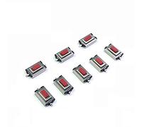 interrupteur électronique 100pcs / lot Tact Touch Micro Switch 3X6X2.5 Tactile Push Button Switch 3 * 6 * 2.5 mm SMD 2 Pin Car Remote Control Key Button Switch (Color : Rot, Size : 3X6X2.5MM-100PCS-
