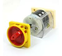 interrupteur électronique 380V 25A contrôle électrique 500V 16A marche/arrêt 8 bornes commutateur à came HZ12-25/08