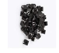 interrupteur électronique 50 pièces commutateurs 4 broches autoverrouillage bouton-poussoir Tactile Tact commutateurs au pied commutateurs 12x12x9mm