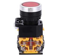 interrupteur électronique Bouton poussoir d'arrêt d'urgence, interrupteur de démarrage électromagnétique 37 V-440 V auto-réinitialisant étanche 5 pièces 22 mm for urgence à domicile