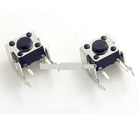 interrupteur électronique Bouton-poussoir tactile 1000 pièces interrupteur tactile 6 * 6 * 4,3 mm horizontal avec support commutateurs à bouton-poussoir tactiles 6x6x4,3 mm micro-interrupteur interrup