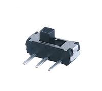 interrupteur électronique Commutateurs industriels 10pcs 2 * 2 interrupteur à bascule JC-SK04H prise latérale trois pieds petit micro-interrupteur côté interrupteur de fin de course à 3 broches noir i
