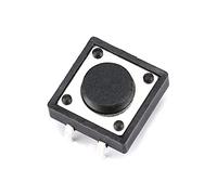 interrupteur électronique Commutateurs industriels 50 pièces/lot 12x12x5MM bouton tactile Micro interrupteur enfichable Direct auto-réinitialisation 12125mm touches bouton DIP 4PIN commutateurs