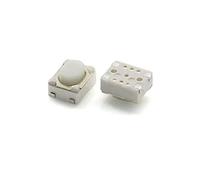 interrupteur électronique Commutateurs industriels 50 pièces SMT 3x4x2.5MM Tactile bouton poussoir Micro interrupteur auto-réinitialisation voiture télécommande commutateurs