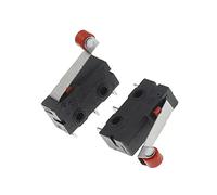 interrupteur électronique Interrupteur à bouton 500PCS Mini Micro Switch 3Pin avec interrupteur de fin de course à rouleaux