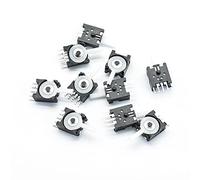 interrupteur électronique Interrupteur de fin de course 10pcs Black Detection Rocker Limit Swing Movement Rocker Switch 5 pieds Réinitialiser Gauche et Droite Mini Micro Interrupteur Interrupteur À Ba