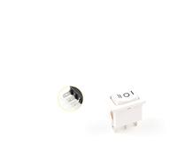 interrupteur électronique Lot de 5 interrupteurs à bascule KCD1 21 x 15 mm 3 broches for bateau et voiture 6 A/250 V AC 10 A/125 V AC Rouge Jaune Vert Bleu Bouton d'alimentation avec lumière (couleur