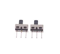 interrupteur électronique Micro interrupteur 10 pièces vente en gros 3 broches SS12D10 interrupteur à bascule pieds droits 1P2T poignée haute 5mm espacement de 4.7mm 3A 250V SS12D10G5