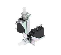 interrupteur électronique Micro-interrupteur 100 pièces interrupteur autobloquant à clé droite KCD-A10 SW-3 A04 interrupteur d'alimentation 2Pin ressort extérieur 5A for hotte