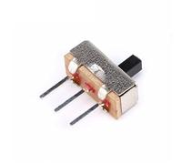 interrupteur électronique Micro interrupteur 100 pièces interrupteur marche-arrêt Mini interrupteur à glissière SS12D00 SS12D00G3 3 broches 1P2T 2 positions interrupteur à bascule longueur de la poign