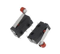 interrupteur électronique Micro-interrupteur 100 pièces Mini micro-interrupteur 3 broches avec interrupteur de fin de course à rouleaux